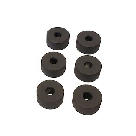 Orca Hardware 14mm 1/2 Spacer Extender and 127mm 5 Lag, 6 Pieces per Set, OB Oil Rubbed Bronze Finish, Can FT-WASHER-14-OB